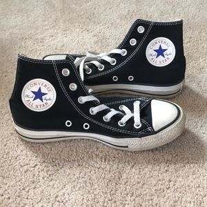 Black converse High Tops